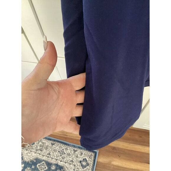 NWT Jaanuu Mens Platt Classic Scrub Top Sz L Midnight Navy - Picture 4 of 10
